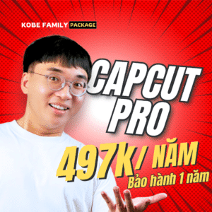 Capcut Pro - 1 năm