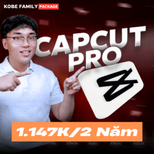 Capcut Pro - 2 năm